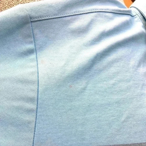 Travis Mathews Kalama Cove Polo Light Blue Golf size L Large - Picture 8 of 9